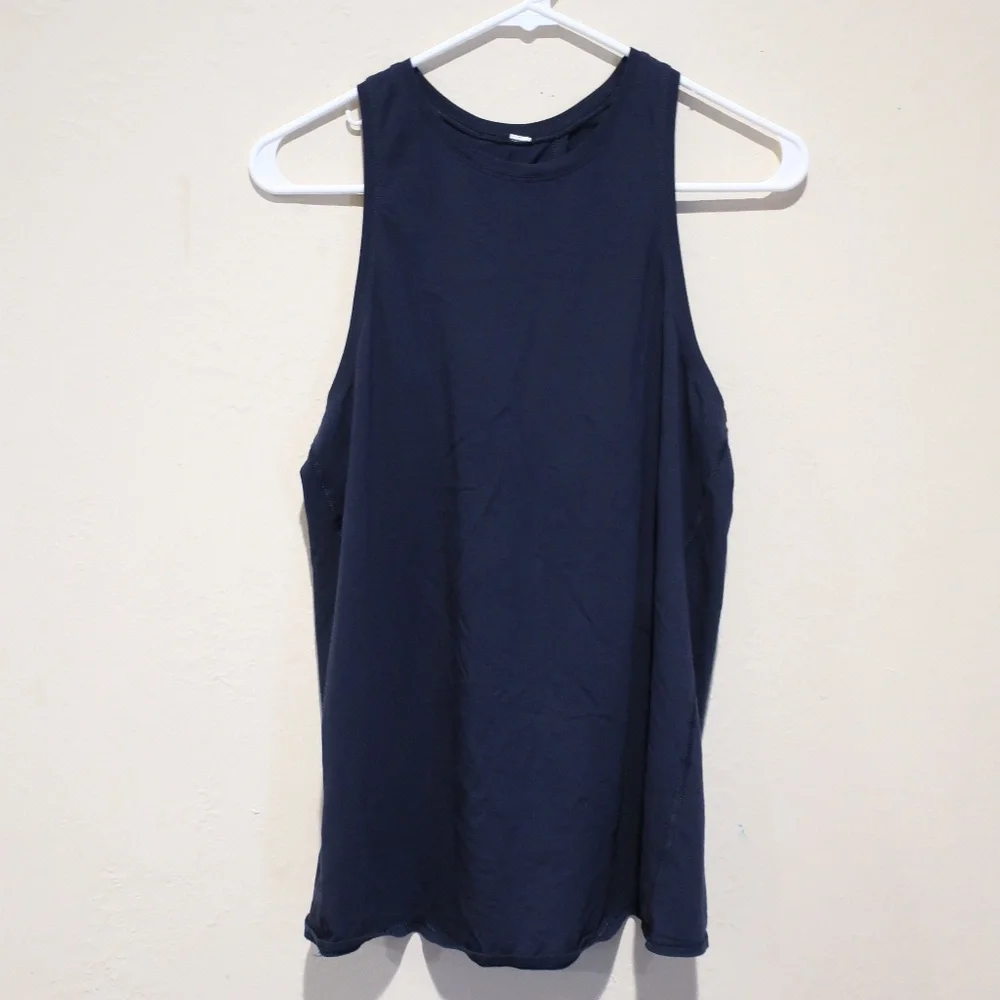 Navy Sleeveless Women’s Tank Top